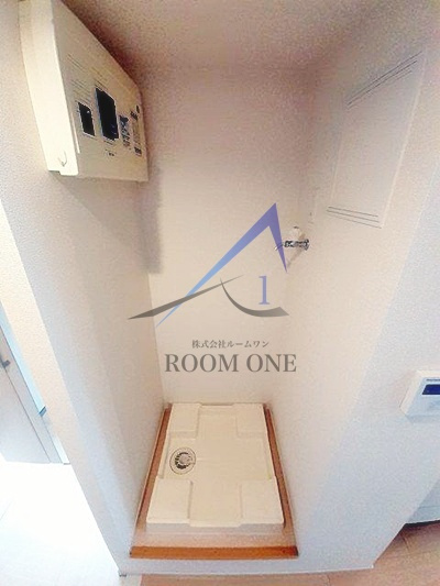 カーサ・プリマベーラの設備|洗濯機置き場です。