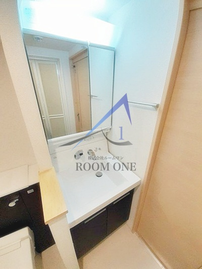 カーサ・プリマベーラの洗面所|洗面台です。