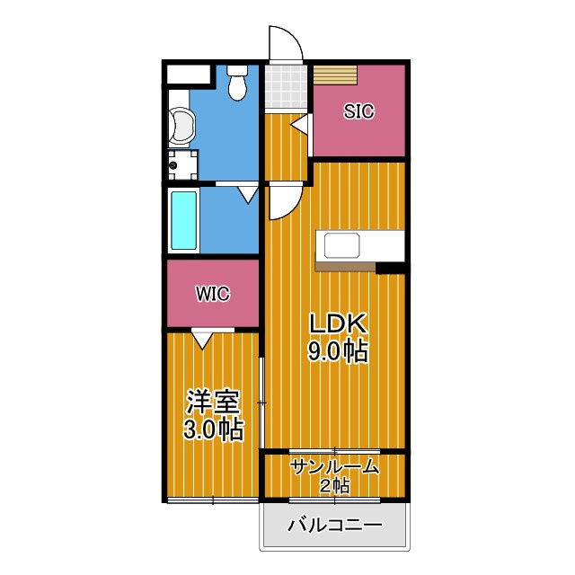 ガーデンハウスエアリーの間取り