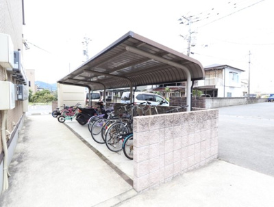 【その他共用部分】 | パシフィックハイツミスミⅡ | 【パシフィックハイツミスミⅡ】駐輪場