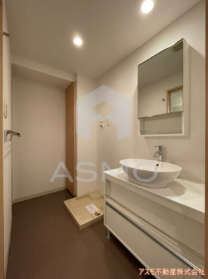 【洗面所】 | グランルージュ谷町六丁目 | 同マンション別部屋　参考写真