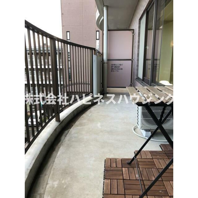 第２グランドフォートのバルコニー