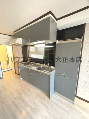 【キッチン】 | イルソーレ九条 仲介手数料無料