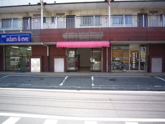 セントラルハイツのエントランス