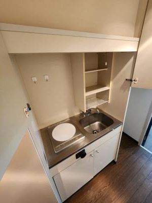 デイスターアベニューのキッチン|ＩＨ１口コンロ