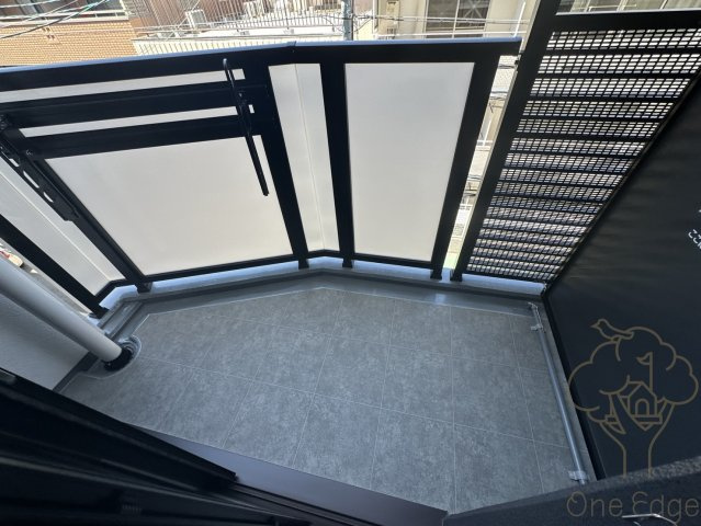 ブランシエスタ天満のバルコニー