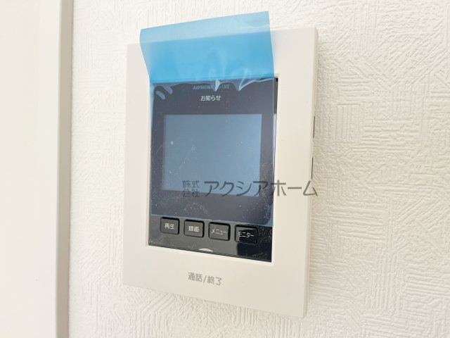 飯能市双柳・全1棟　新築一戸建　～テレワークルームあり～の設備|録画機能付モニターインターホン