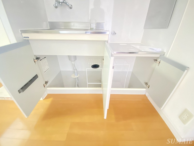 山一田端新町１丁目ビルの収納|キッチン下収納です☆