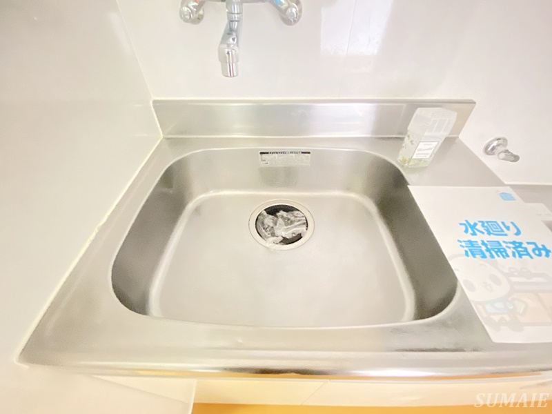 山一田端新町１丁目ビルのキッチン|広々シンクです☆