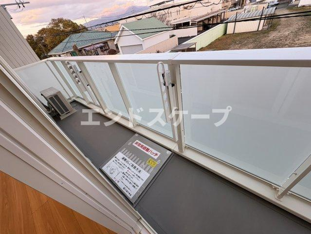 D-room Fiore ”N”のバルコニー|高崎、前橋のお部屋探しはエンドスケープまで！お客様の理想お聞かせ下さい♪