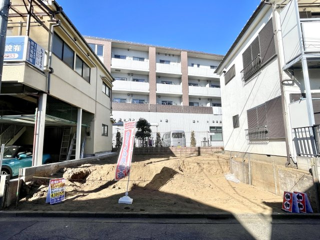 板橋区赤塚6丁目　南道路×整形地　建築条件付き　限定1区画