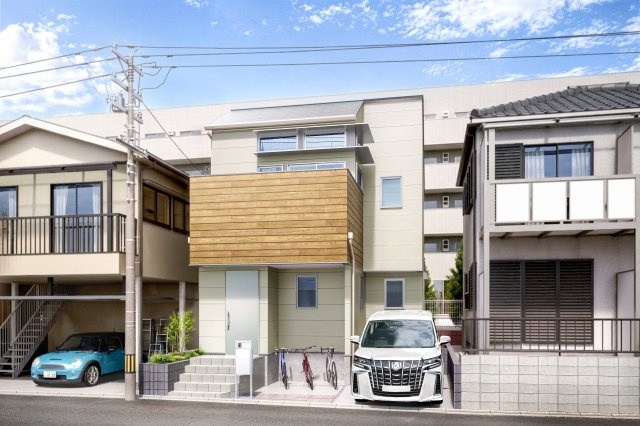 板橋区赤塚6丁目　南道路×整形地　新築戸建限定1棟