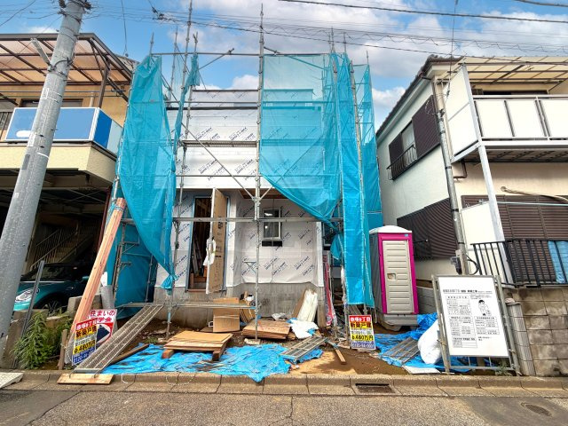 板橋区赤塚6丁目　南道路×整形地　新築戸建限定1棟の外観