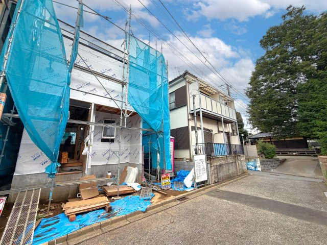 板橋区赤塚6丁目　南道路×整形地　新築戸建限定1棟の外観