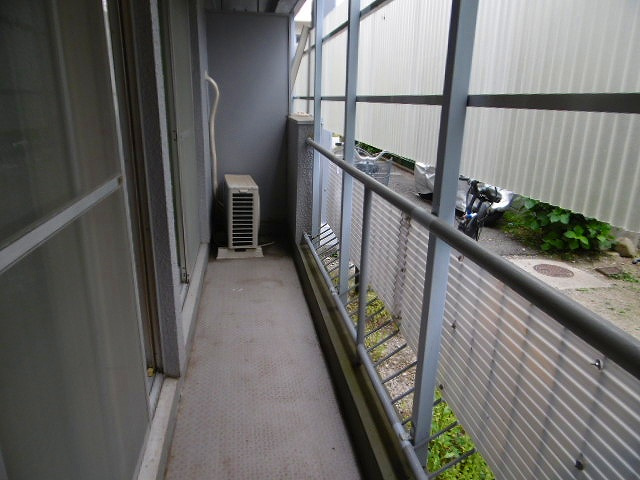 甲子園ファイブのバルコニー