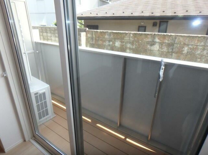 リバーシティ阿佐ヶ谷のバルコニー