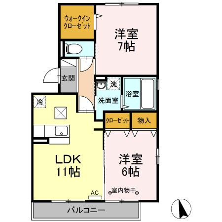【間取り】 | シェリール