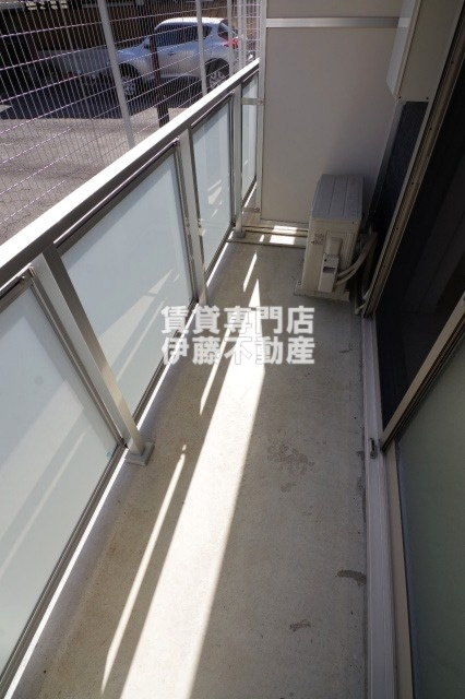 リブリ・浄心Aのバルコニー