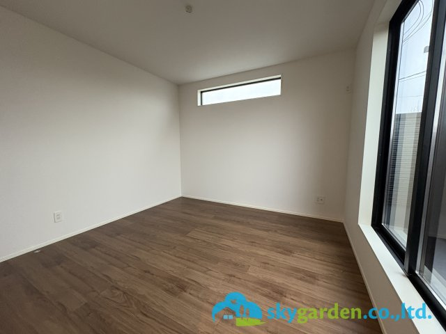 藤沢市亀井野12期　新築戸建　全3棟3号棟の寝室|ゆとりの広さです