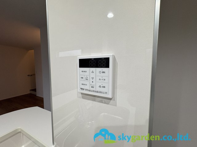 藤沢市亀井野12期　新築戸建　全3棟3号棟の設備|給湯スイッチパネル