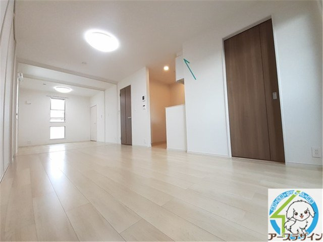 グリュックの居間・リビング|パース写真