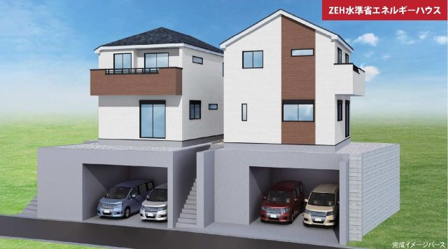 【横浜市旭区今宿東町843-47全2棟新築戸建て】★仲介手数料無料★（今宿小学校・今宿中学校）