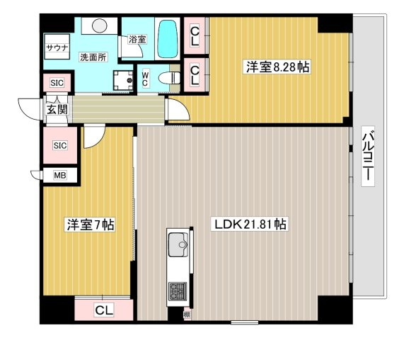 【間取り】 | プレジオ西宮北口