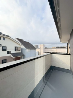 【バルコニー】 | 川越市新宿町3丁目　新築分譲　東武東上線『川越駅』徒歩14分　【新宿小学区】