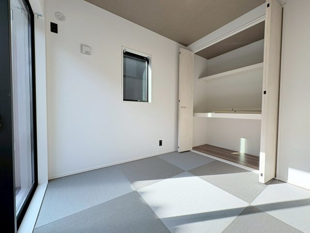 タマタウン　各務原市鵜沼朝日町Ⅱ　全2区画分譲の和室|一室あると便利な和室は、ご来客時はもちろん、お子様のお昼寝や遊び場、寝室としてもご利用いただけます。