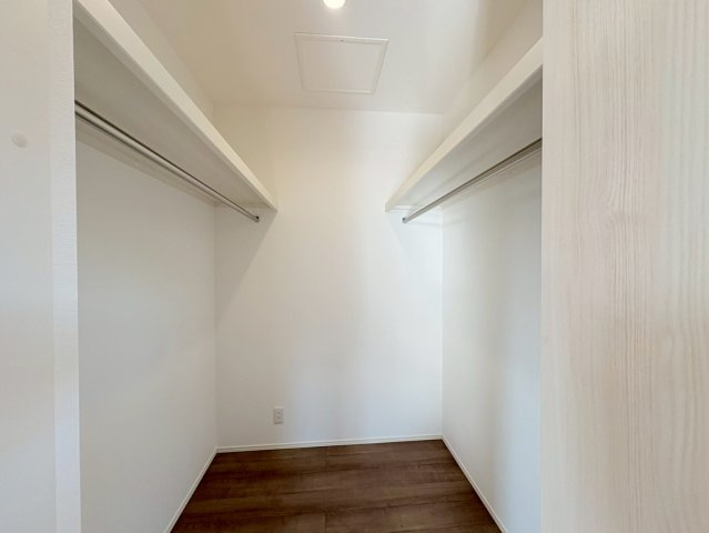 タマタウン　各務原市鵜沼朝日町Ⅱ　全2区画分譲の収納|たっぷり入る収納付き