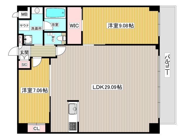 【間取り】 | プレジオ西宮北口