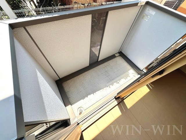 ラ・カルティエのバルコニー