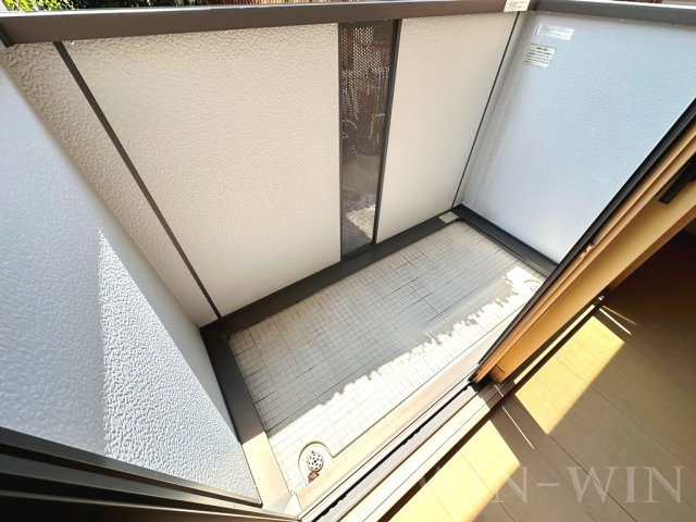 ラ・カルティエのバルコニー