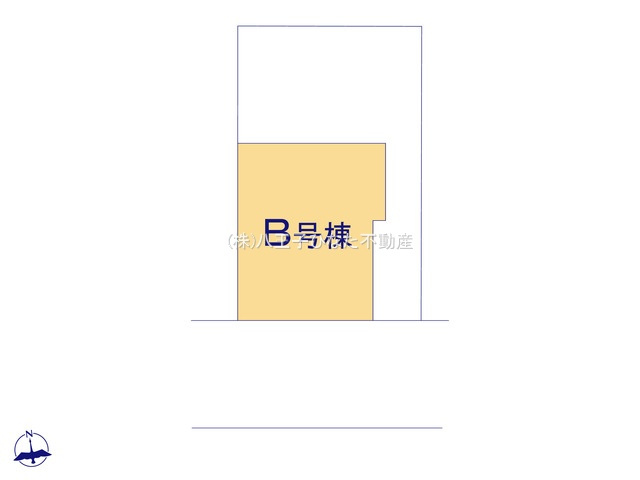『八王子市新築戸建て』八王子市上野町17-3【仲介手数料無料】の区画図