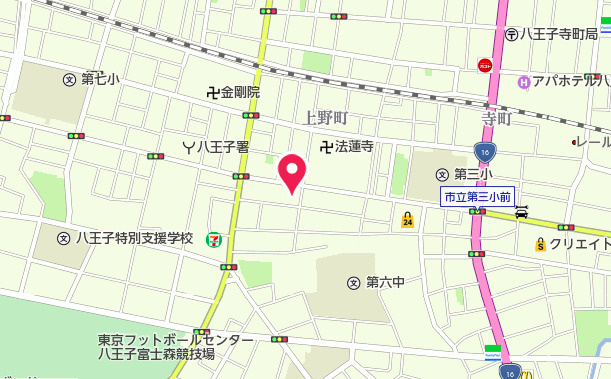 『八王子市新築戸建て』八王子市上野町17-3【仲介手数料無料】の地図