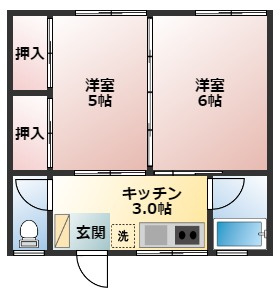 【間取り】 | 小笠原アパート（泉町）