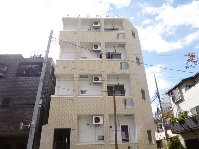 コエル第三ビルの外観|タイル貼りデザイナーズマンション☆