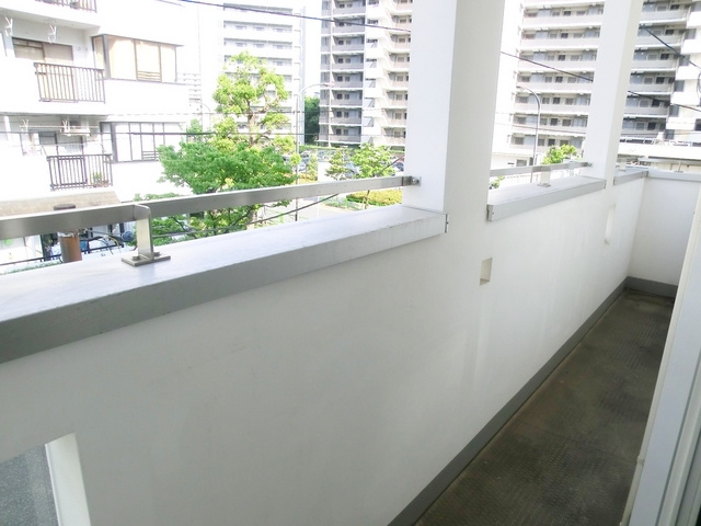 コエル第三ビルのバルコニー|とても広いバルコニー☆