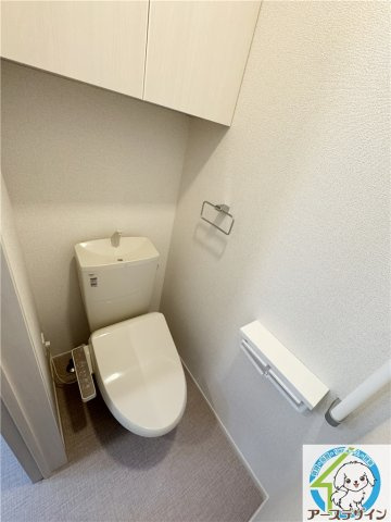 アンソレイエ加古川山手のトイレ|※同施工会社の同タイプ写真