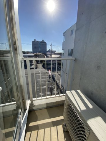 道表プラザのバルコニー