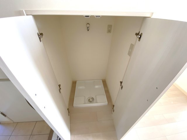 道表プラザの設備|洗濯機置き場