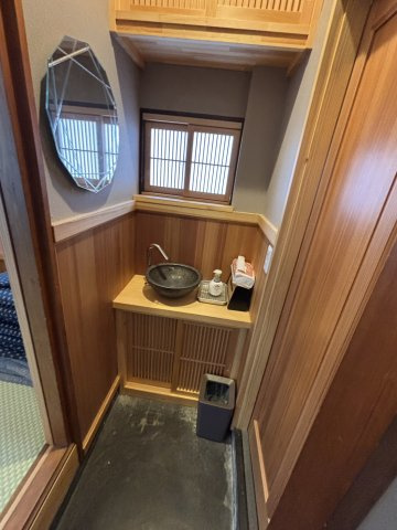 湯本駅徒歩４分！和風料理店居抜き貸店舗！の洗面所