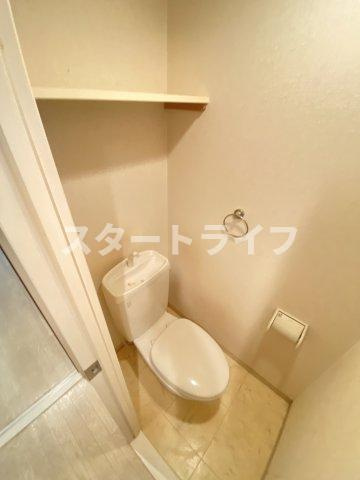 大阪市淀川区木川東４丁目の賃貸マンションのトイレ