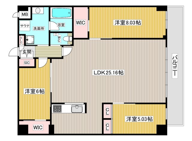 【間取り】 | プレジオ西宮北口