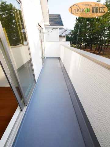 【バルコニー】 | 姫路市八代1期（全2棟）2号棟 | 同社施工例です。