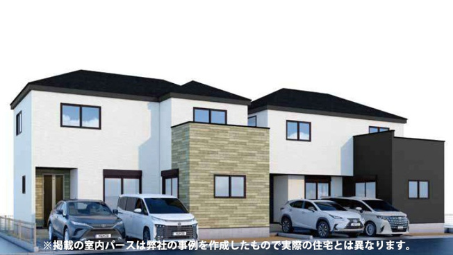 【外観パース】 | 姫路市八代1期（全2棟）2号棟