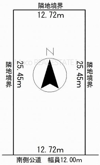 【区画図】 | 北見市清見町中古住宅