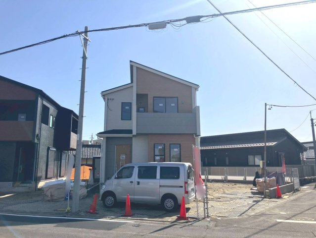 ブルーミングガーデン　江南市島宮町巡見　全２区画分譲の外観|「現地（2025年12月16日）撮影」　
■外観写真　
■ヤマダ不動産　株式会社リライフ　