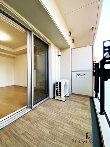 OKBアヴェニール菊井町のバルコニー