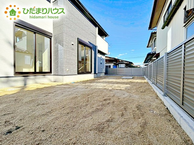 【庭】 | ひたちなか市津田4期　新築戸建　 | お子様の元気なお外遊びも、自宅のお庭なら安心ですね(^^♪